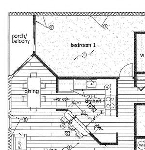 2x2PLUS Floorplan Two Bedroom Two Bath Plus